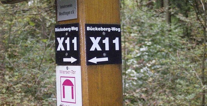 Wandern auf dem Bückebergweg Wandern auf dem Bückebergweg